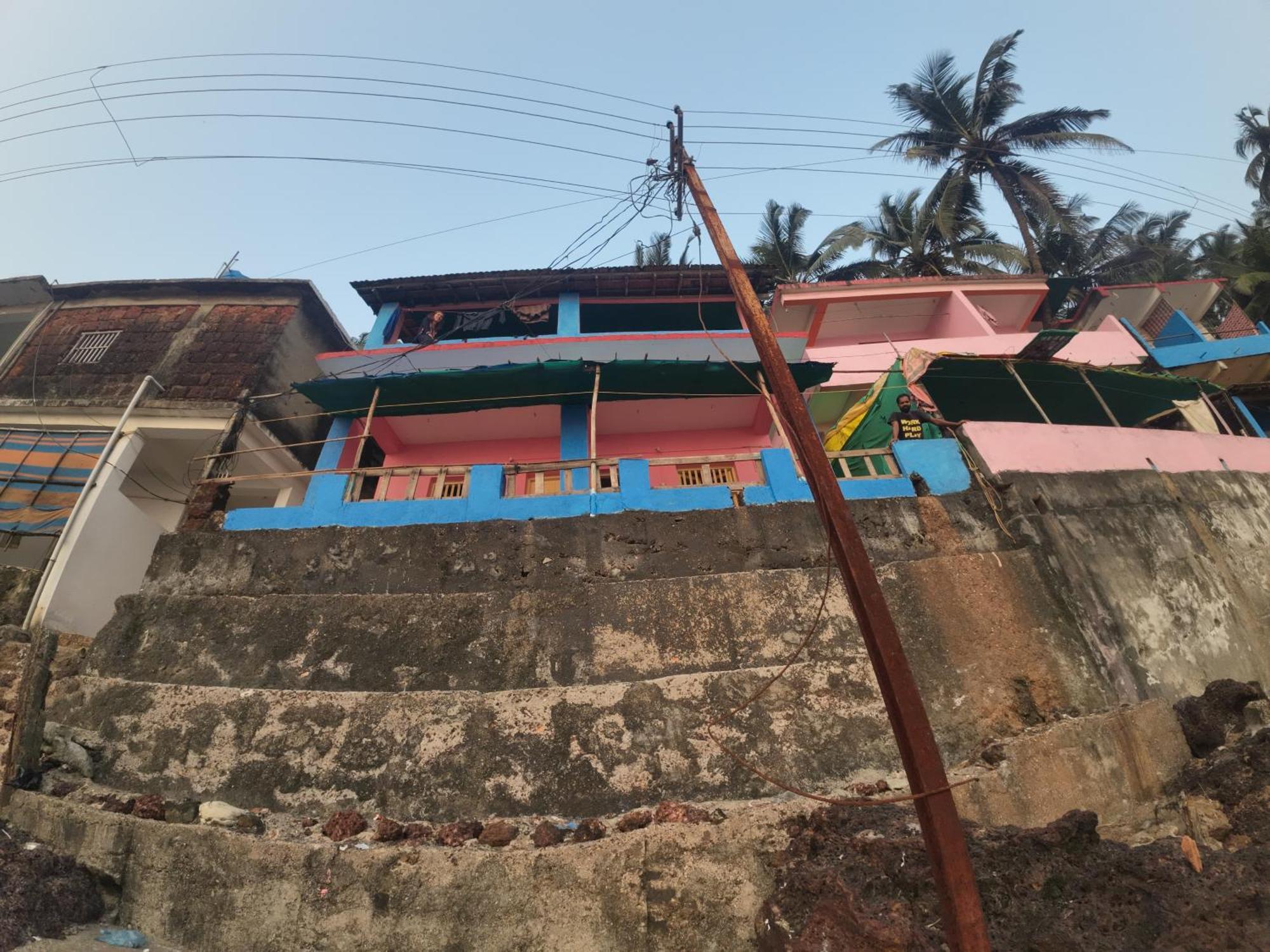 Om Ganesh Guest House Cliffside Arambol Luaran gambar